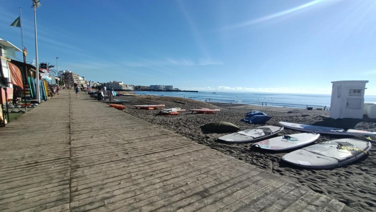 Alquilaencanarias-Medano "Halley", Terrace & Beach Apartment El Medano  Luaran gambar